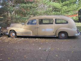 1947 Pontiac hearse