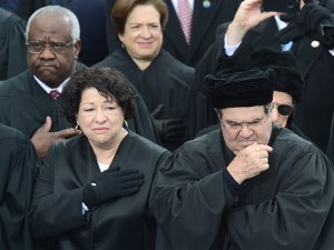 Justices Sotomayor and Scalia