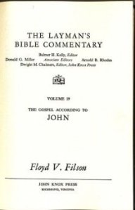 The influence of New Testament scholar Floyd Filson