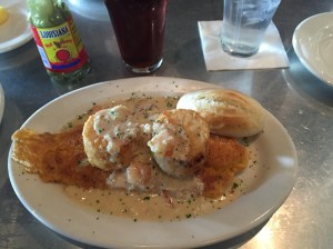 Lunch at Felix's Fish Camp, Mobile, Alabama