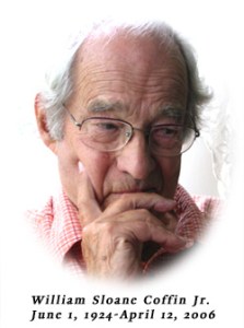 William Sloane Coffin memorial photo