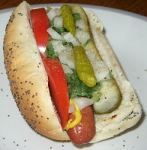 Chicago hot dog