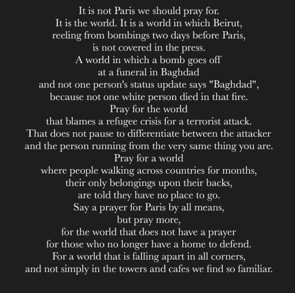 Prayer for the World