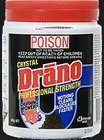 Drano container - POISON