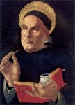 aquinas -Botticelli