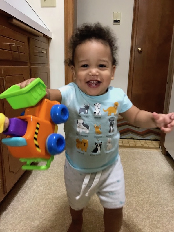 Elijah and his truck