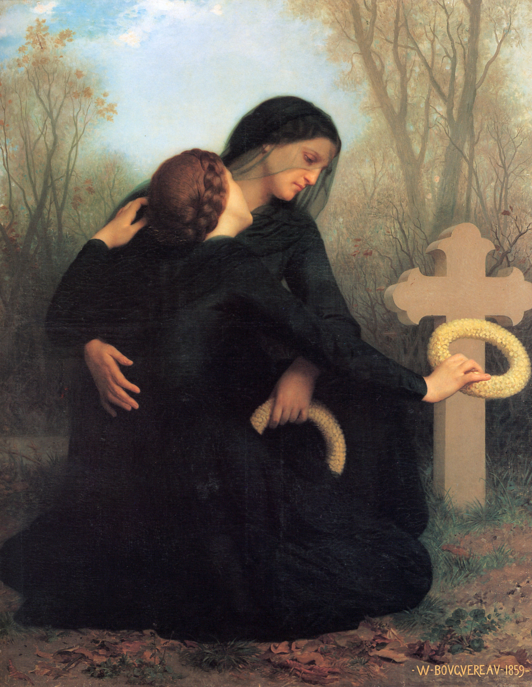 Day of the Dead William Adolphe Bouguereau(1825-1905)