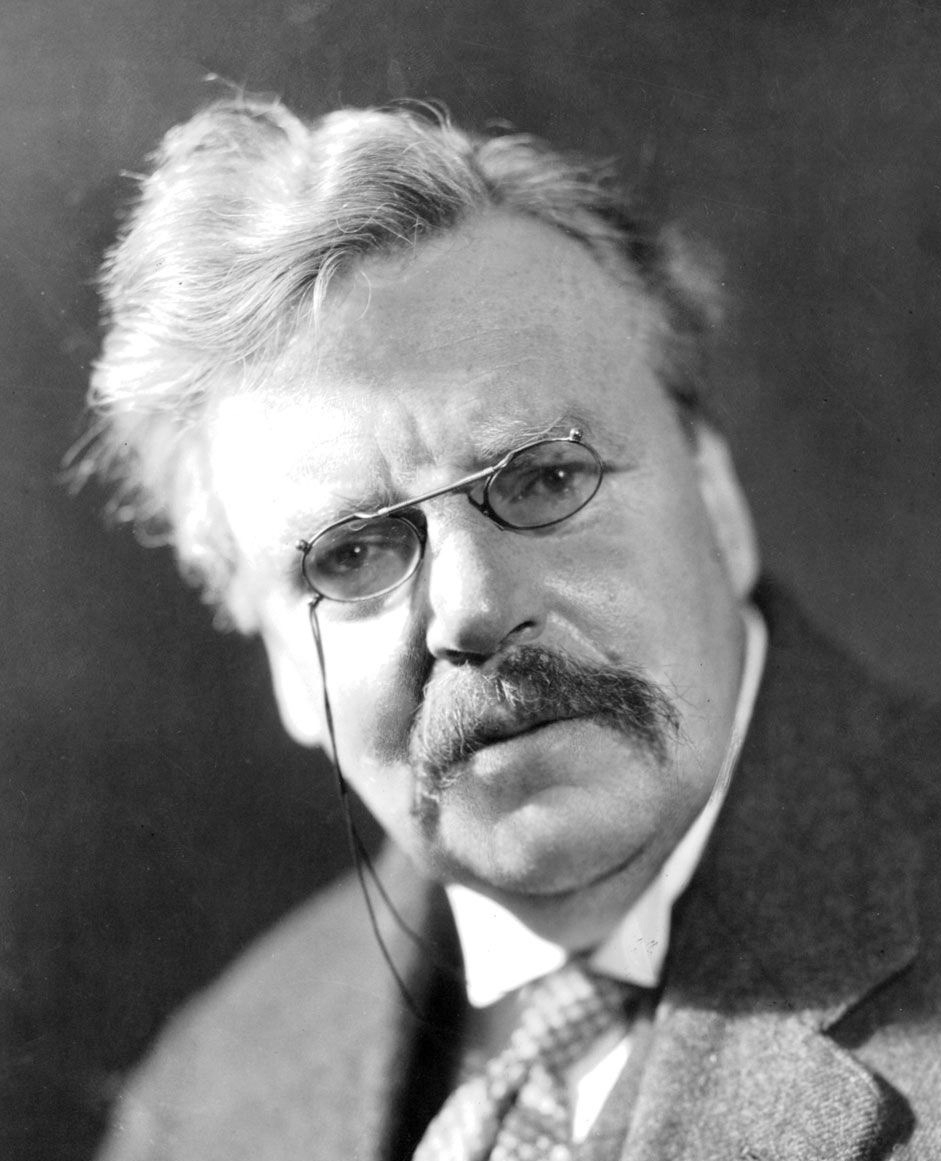 Photograph of G.K. Chesterton