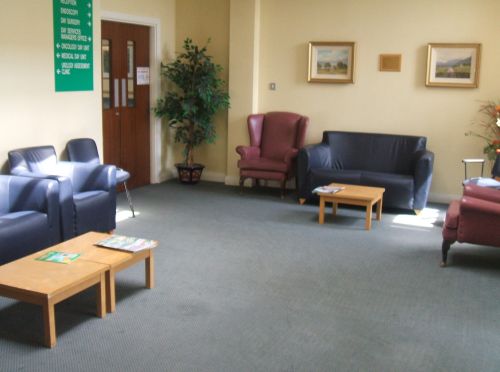 visual image of hospital waiting room