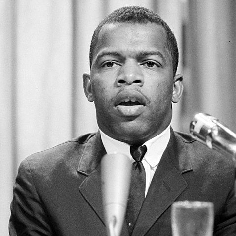 Photo of a young John Lewis